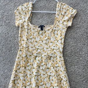 Yellow Flower Dress